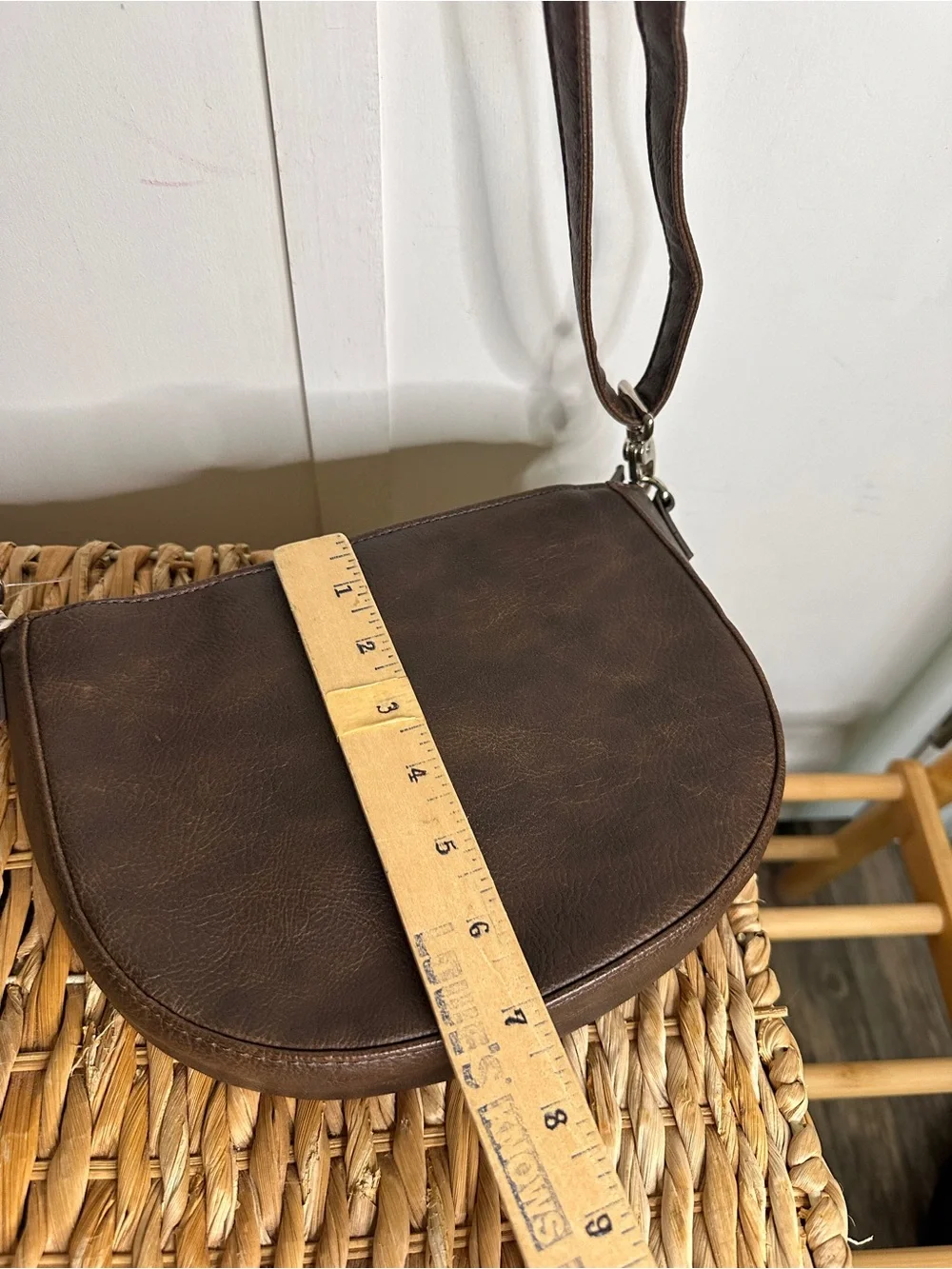 Everyday Dark Brown Hobo Crossbody Bag